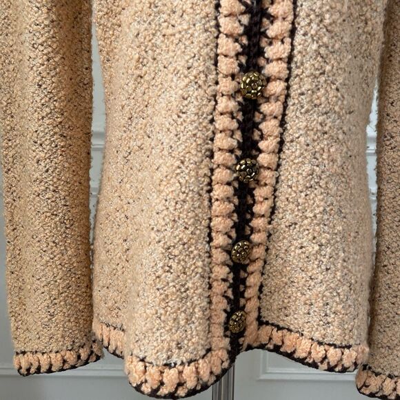 Vintage 70s St John for Saks Fifth Avenue Boucle Tweed XS 2 4 - Picture 3 of 9